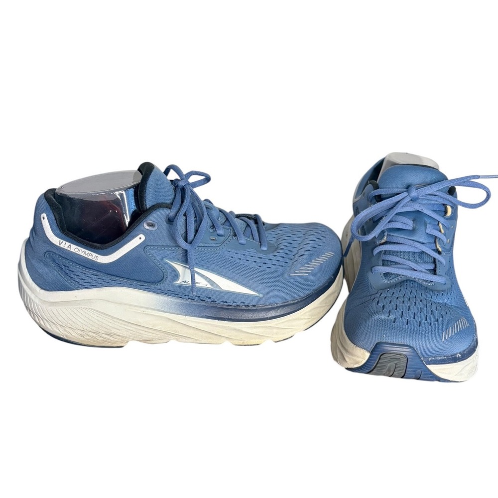 Altra Blue VIA Olympus Max Cushion Zero Drop Road Running Sneakers Mens 11.5
